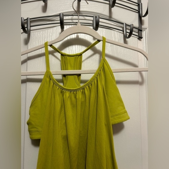 Lululemon No Limits sports bra Tank top women’s 6 lime green‎ neon - Picture 3 of 14